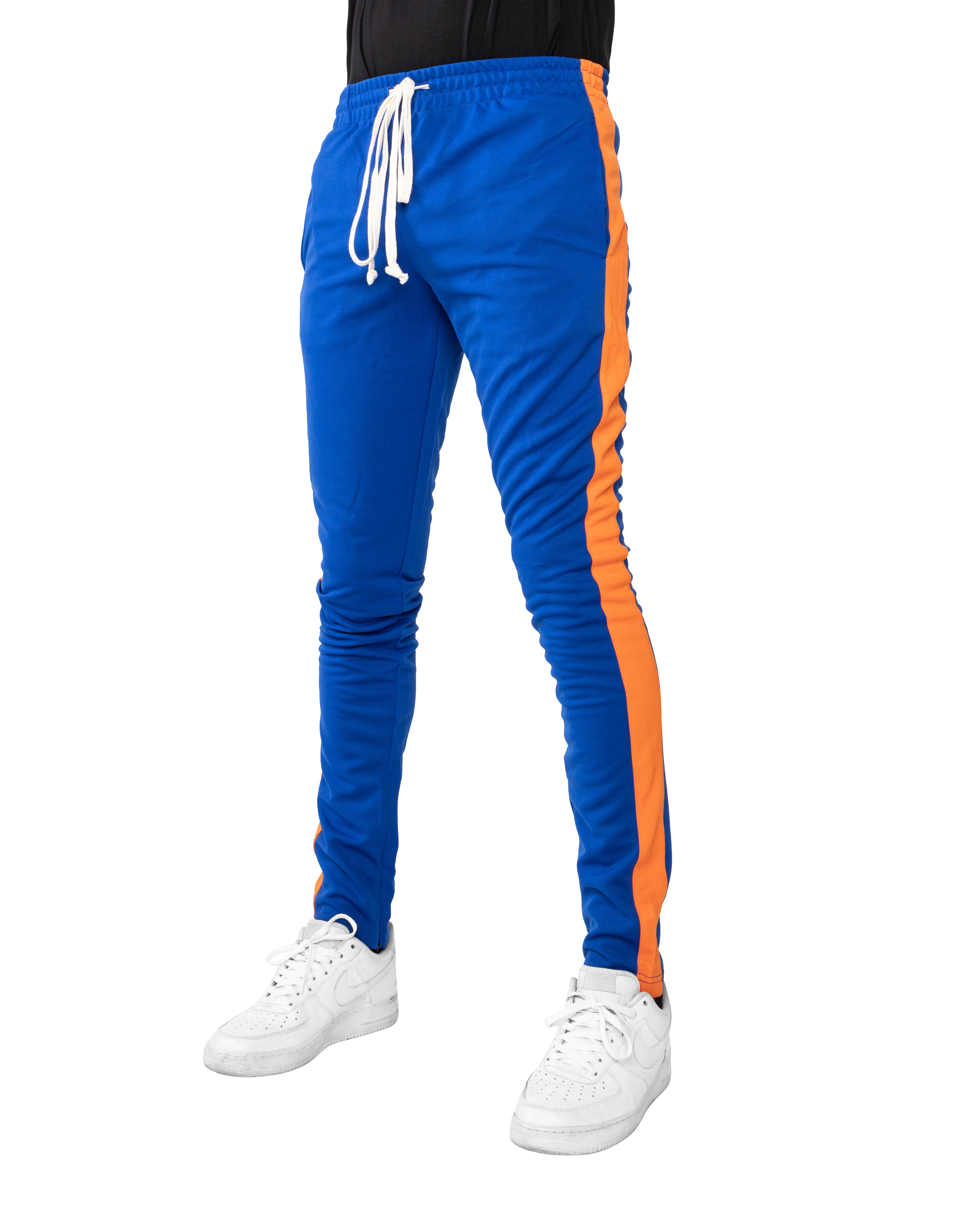 EPTM TRACK PANTS-BLUE/ORANGE