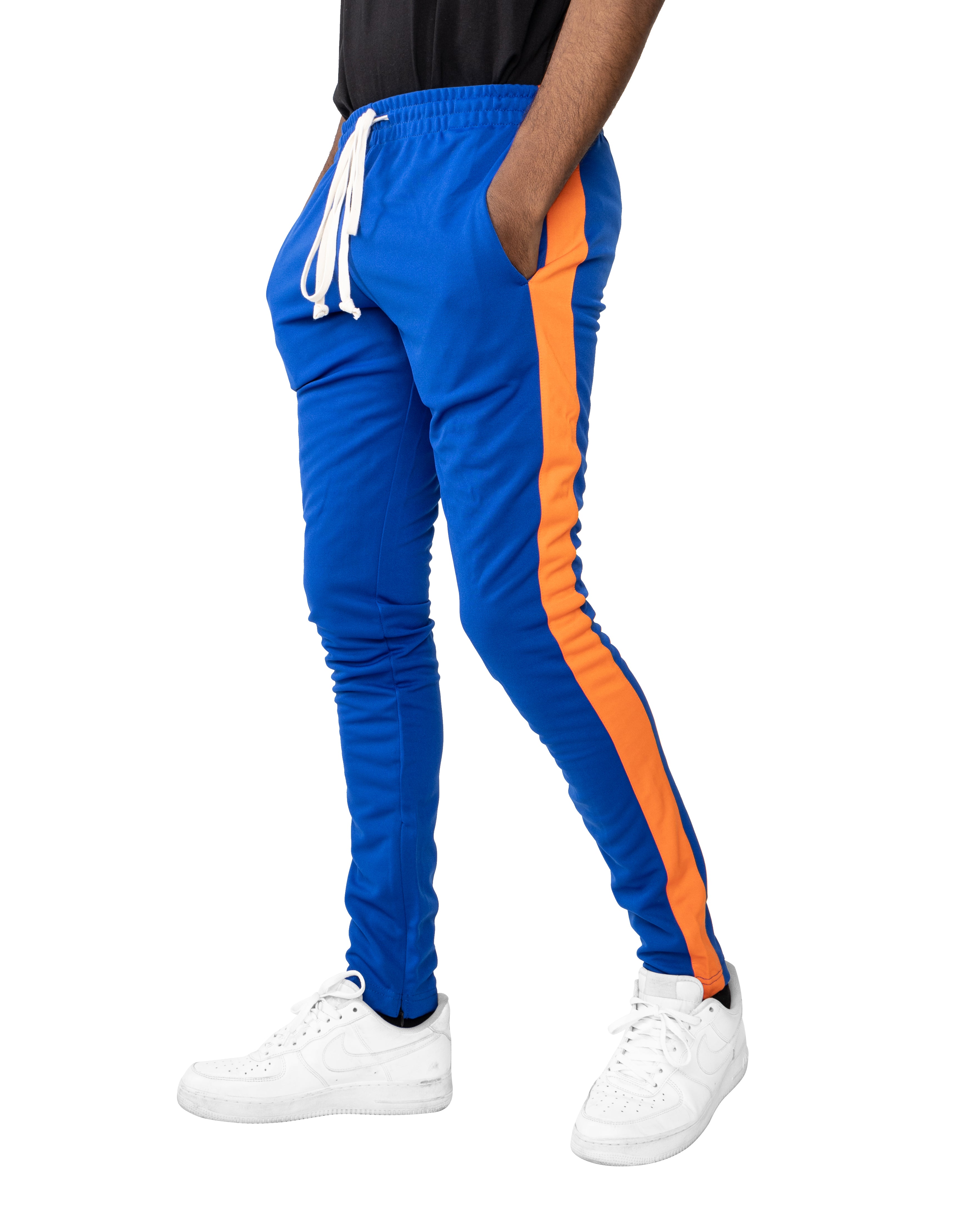 Buy Men's Blue Track Pants Online at Bewakoof