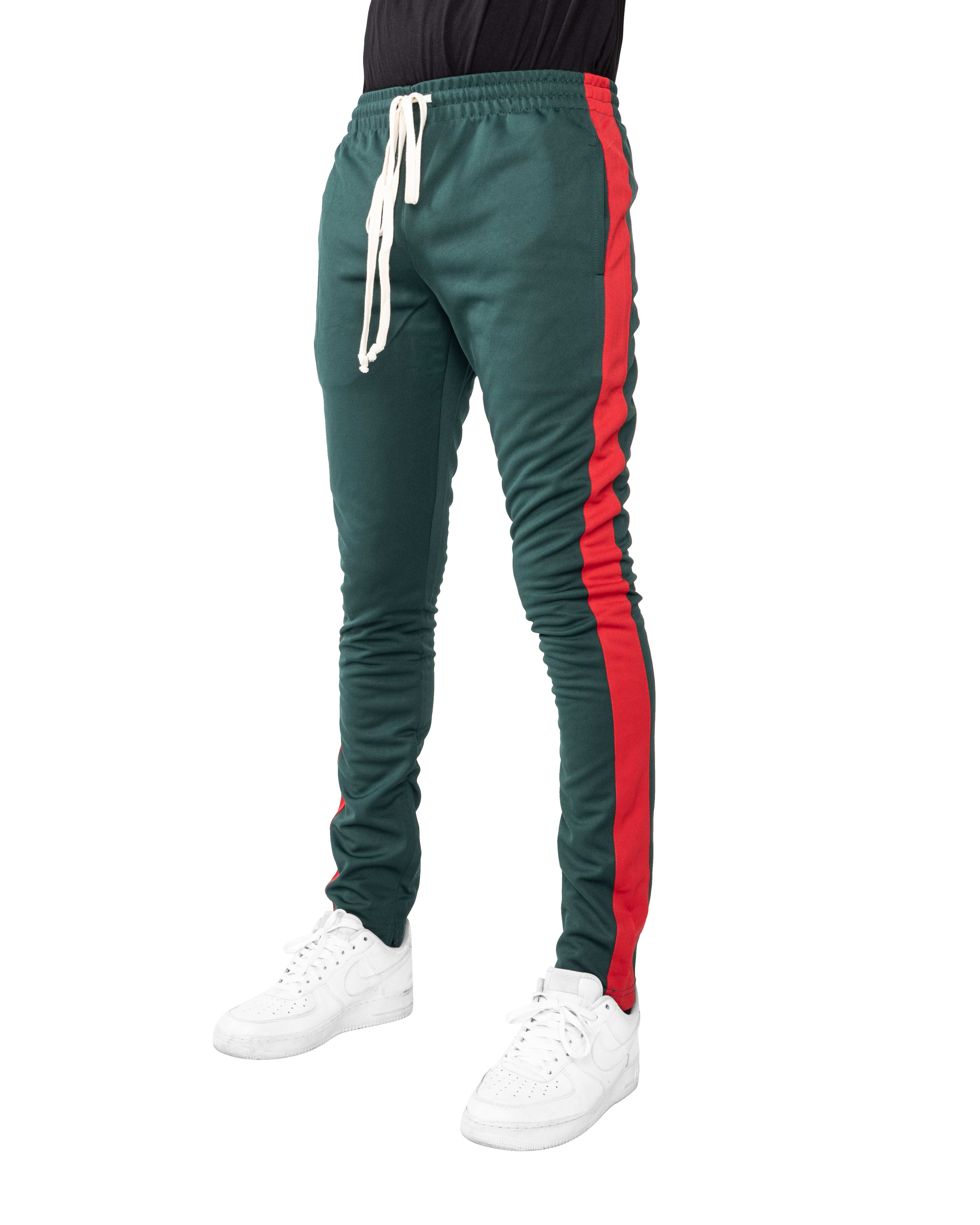 Red cheap track pants