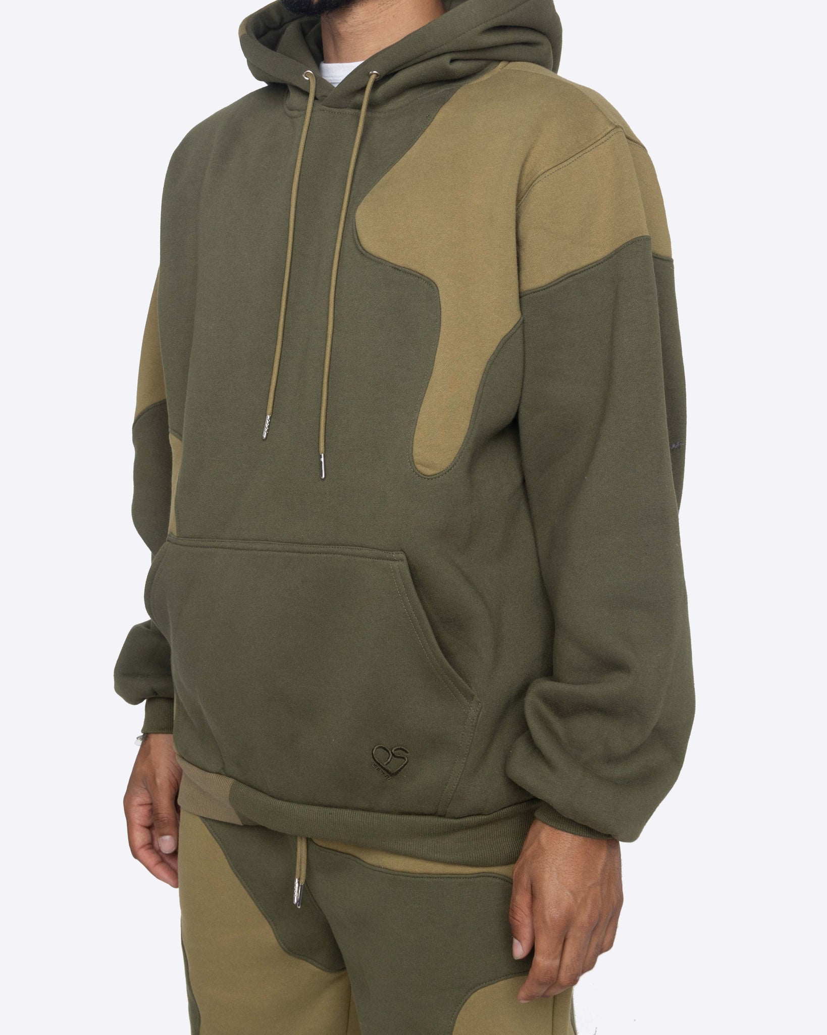 EPTM X PASCAL MARBLE HOODIE-OLIVE