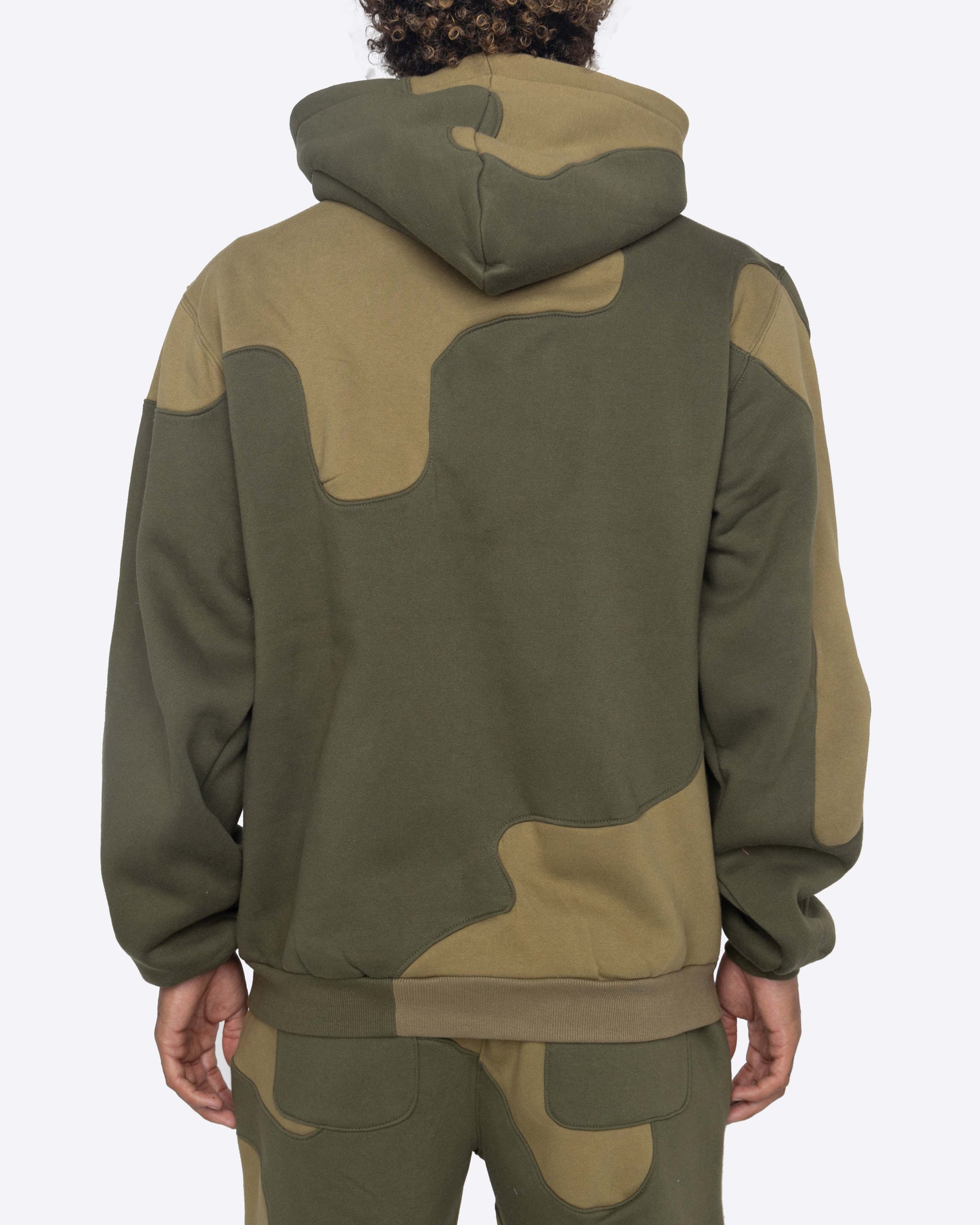 EPTM X PASCAL MARBLE HOODIE-OLIVE