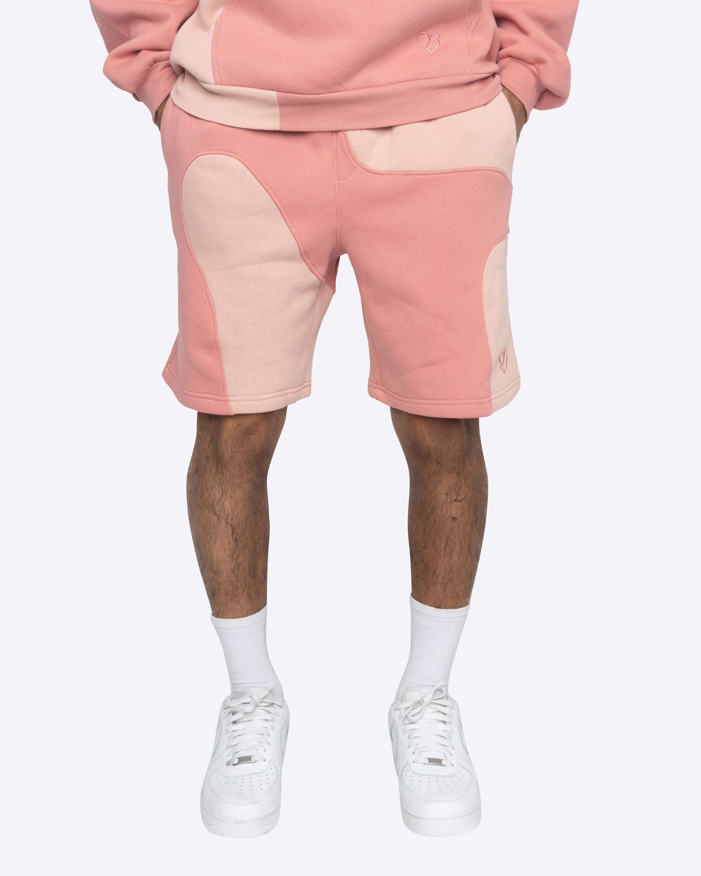 EPTM X PASCAL MARBLE SHORTS-PINK