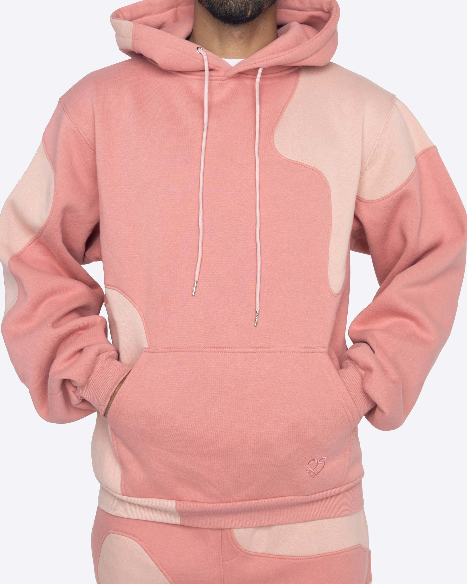 EPTM X PASCAL MARBLE HOODIE-PINK