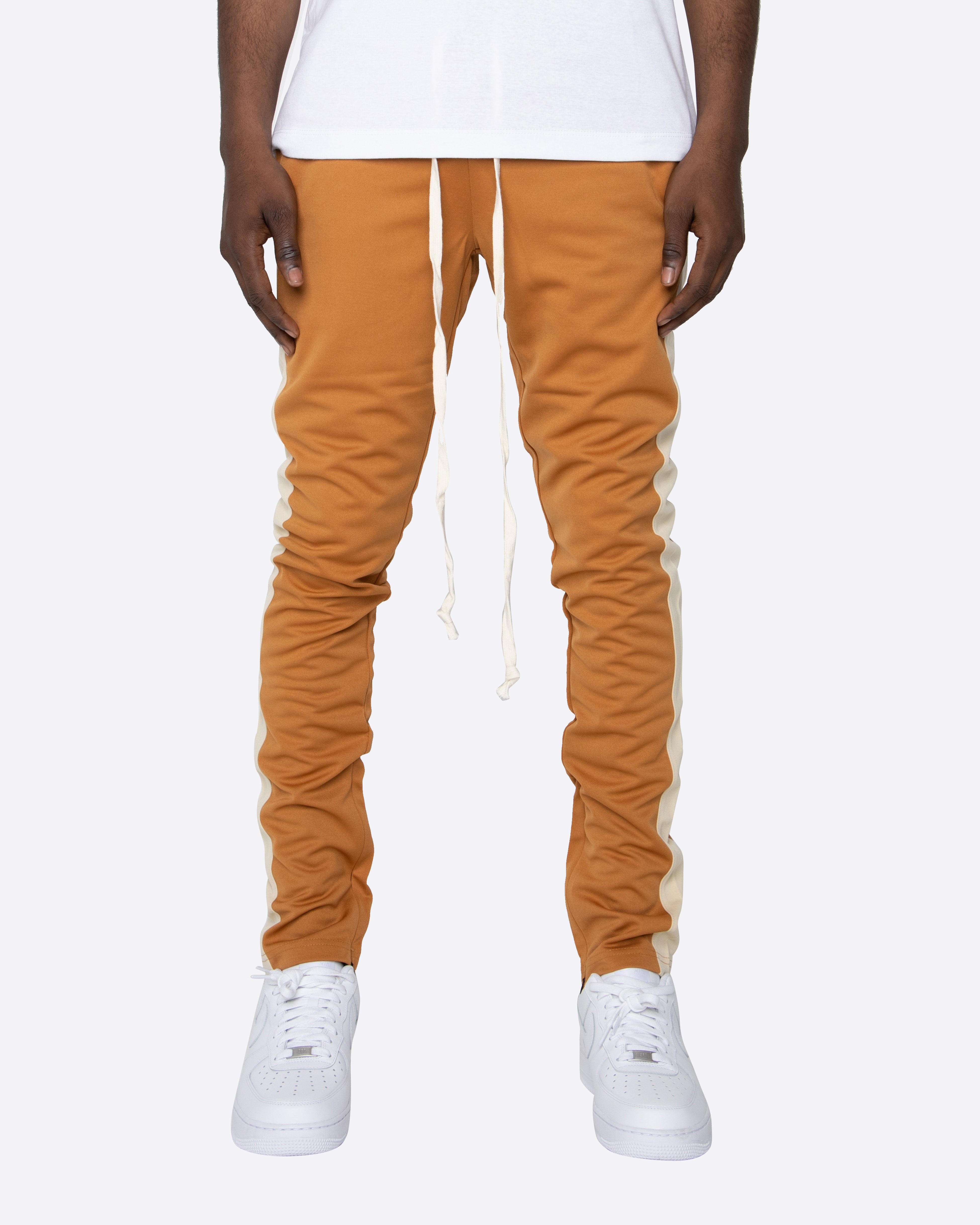 EPTM TRACK PANTS-CASHEW/W.ASH