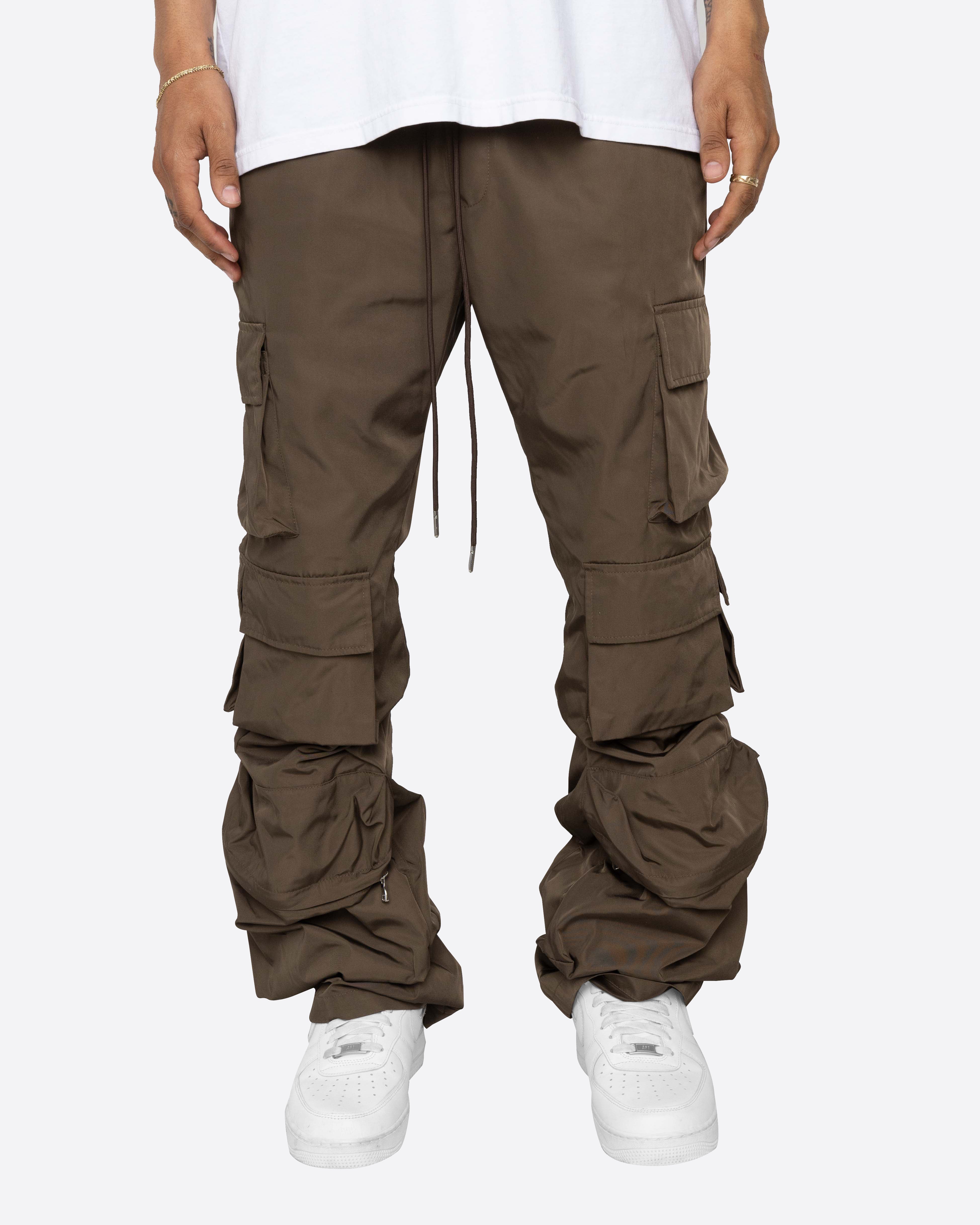 EPTM ATLAS FLARE PANTS-BROWN