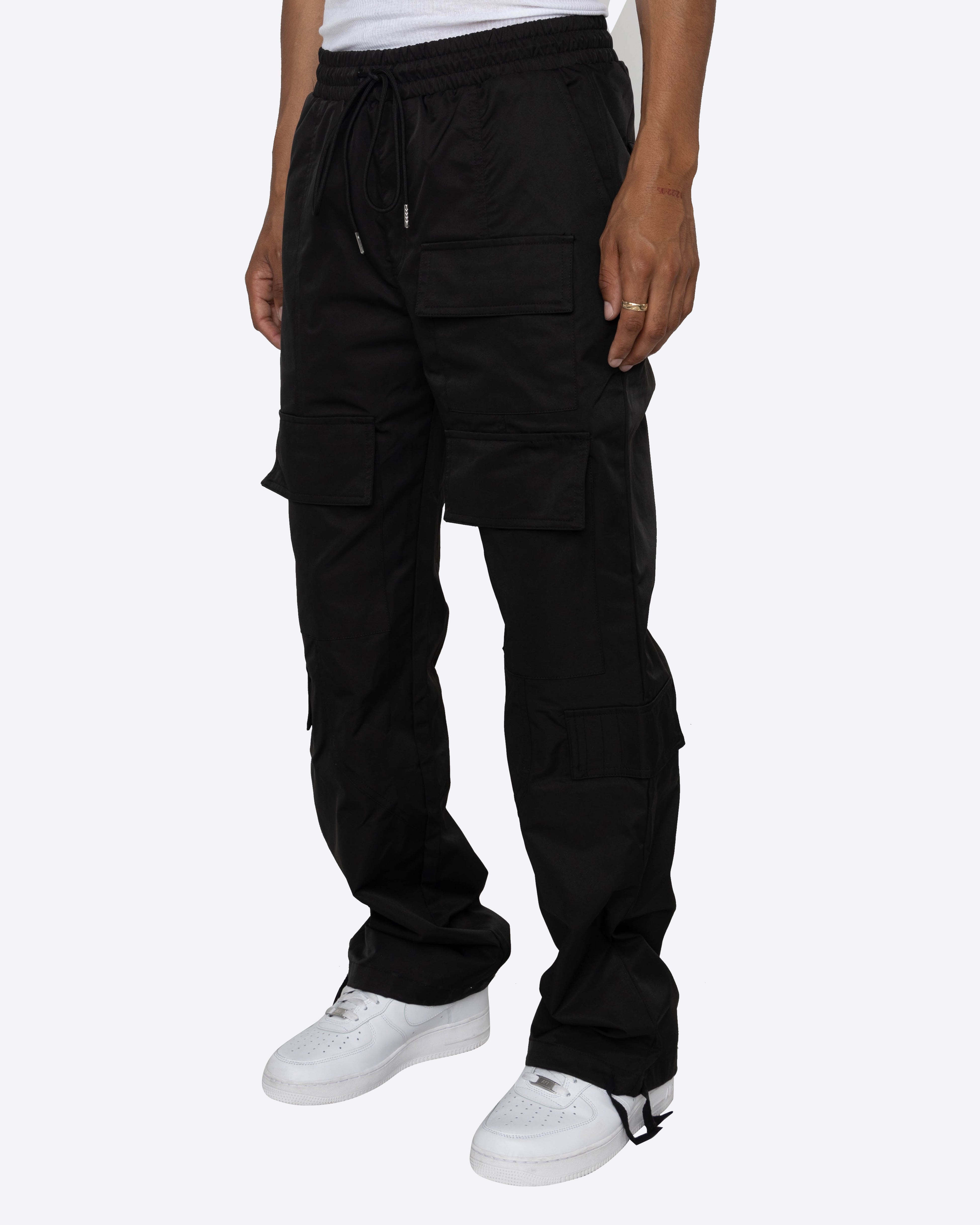 Ed Hardy UO Exclusive Grey Cloud Fitted Cargo Pants | Urban Outfitters UK