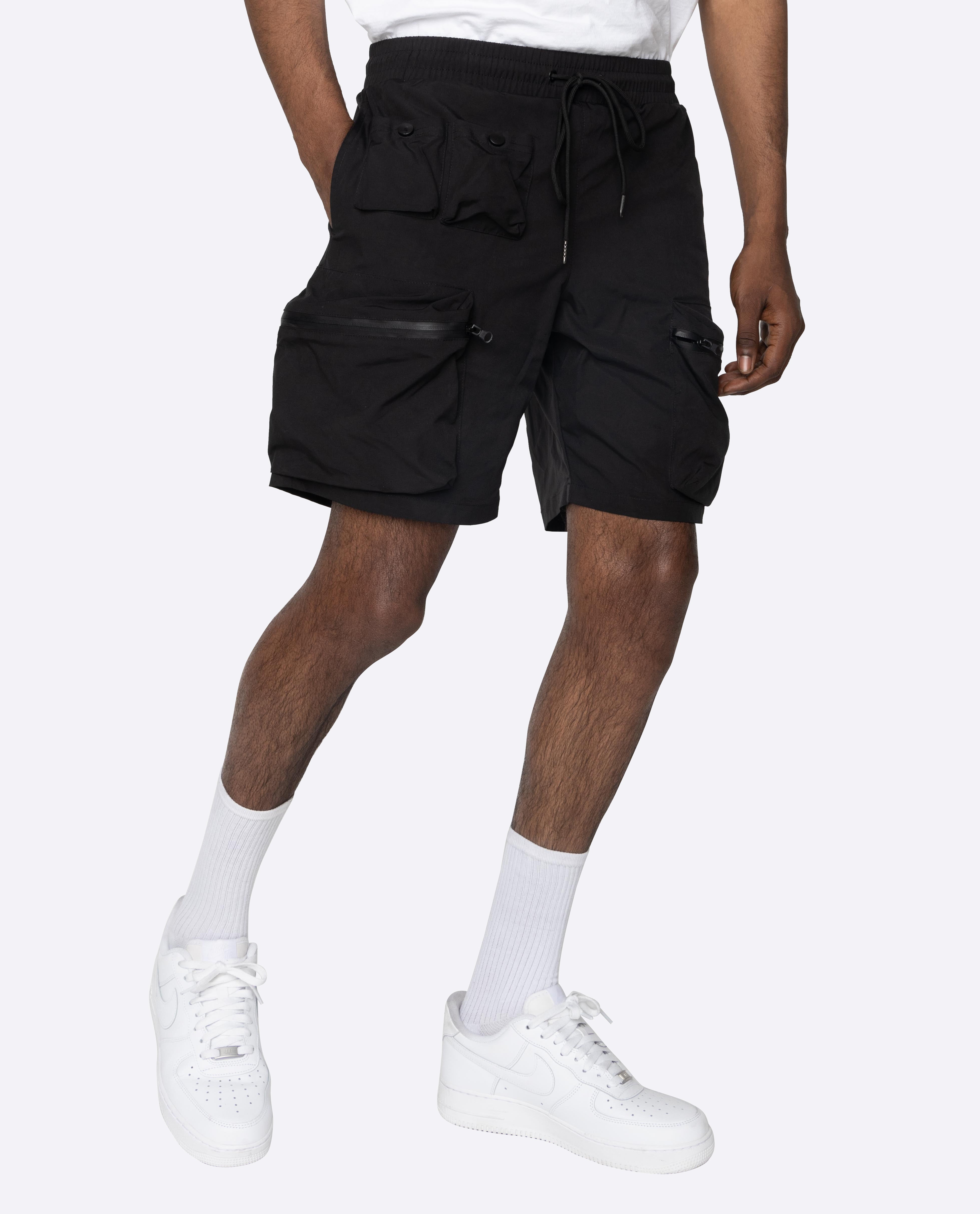 EPTM COMBAT CARGO SHORTS-BLACK