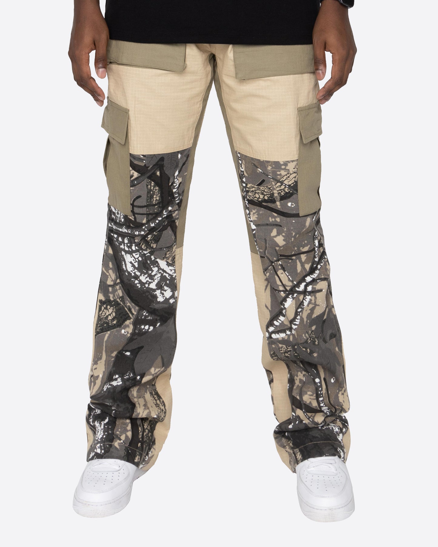 DAVE EAST FTD CARGOS-OLIVE CAMO