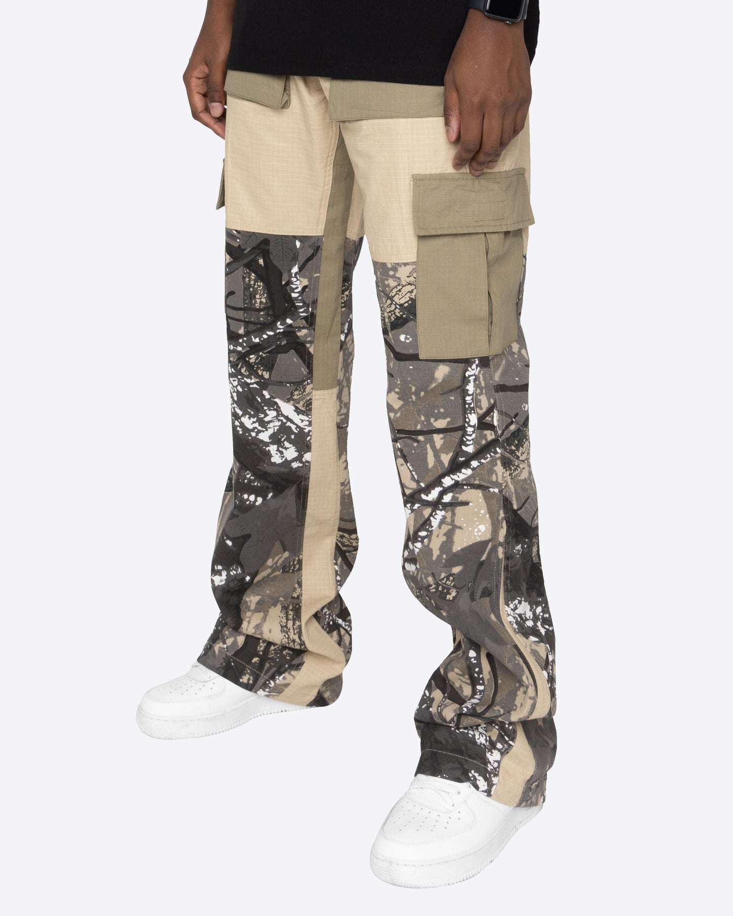 DAVE EAST FTD CARGOS-OLIVE CAMO
