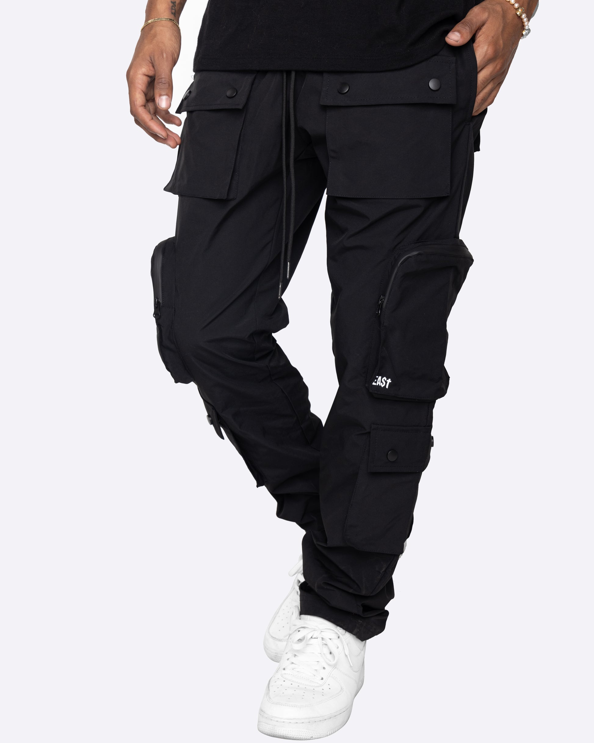 DAVE EAST DOPE BOY CARGOS-BLACK [RESTOCK] – EPTM.