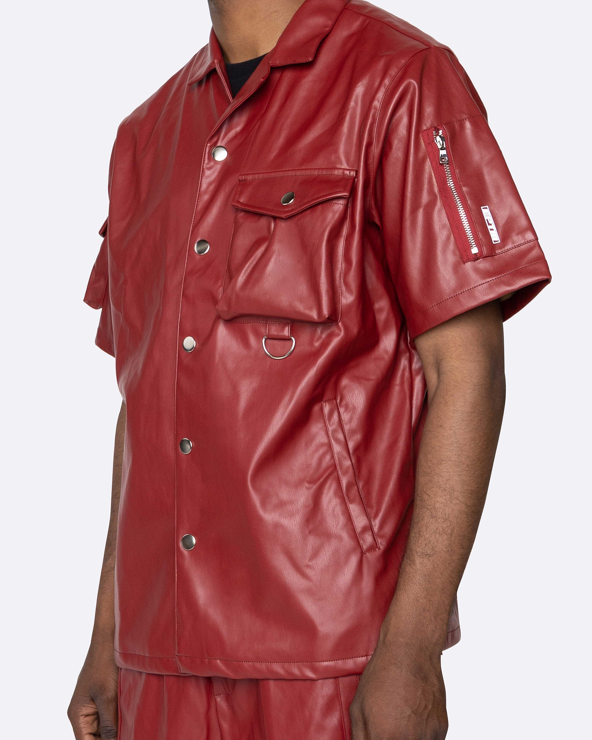 EPTM JOSIAH SHIRT-BURGUNDY