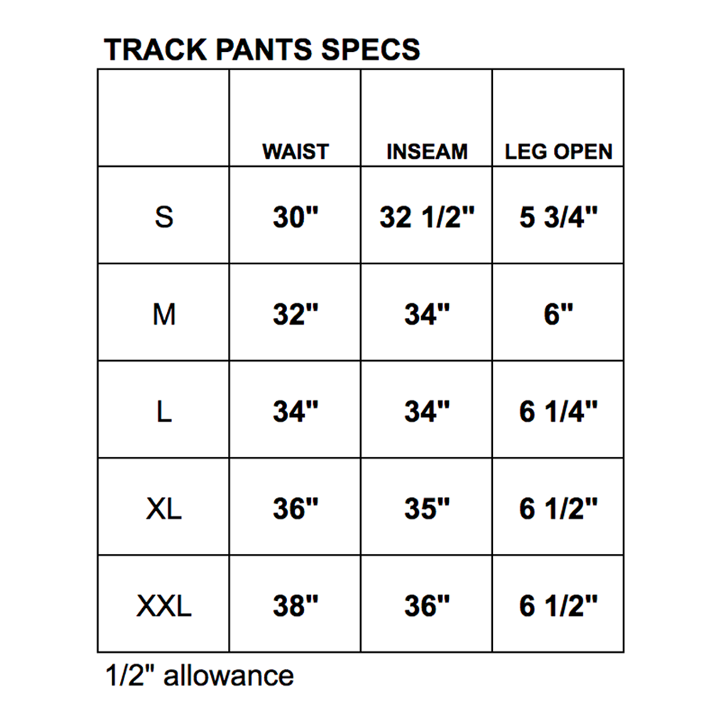EPTM BLACK/NEON GREEN-TRACK PANTS - EPTM.