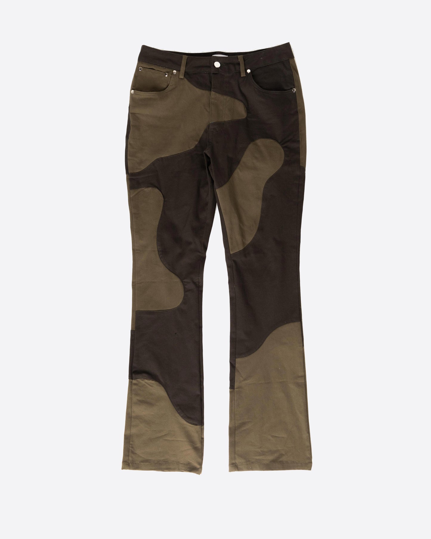 DAVE EAST MARBLE PANTS-OLIVE/OLIVE