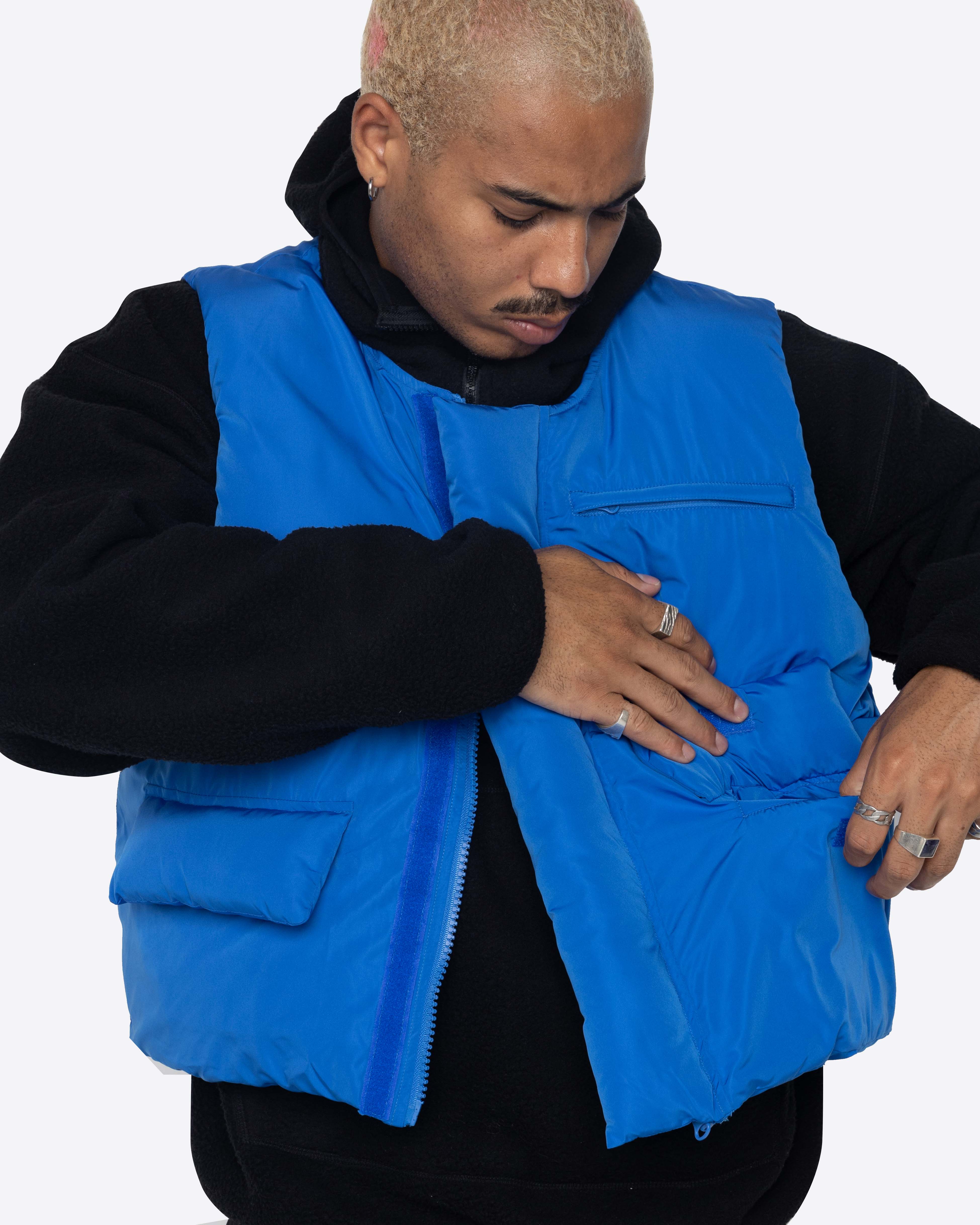 EPTM BUBBLE VEST-ROYAL