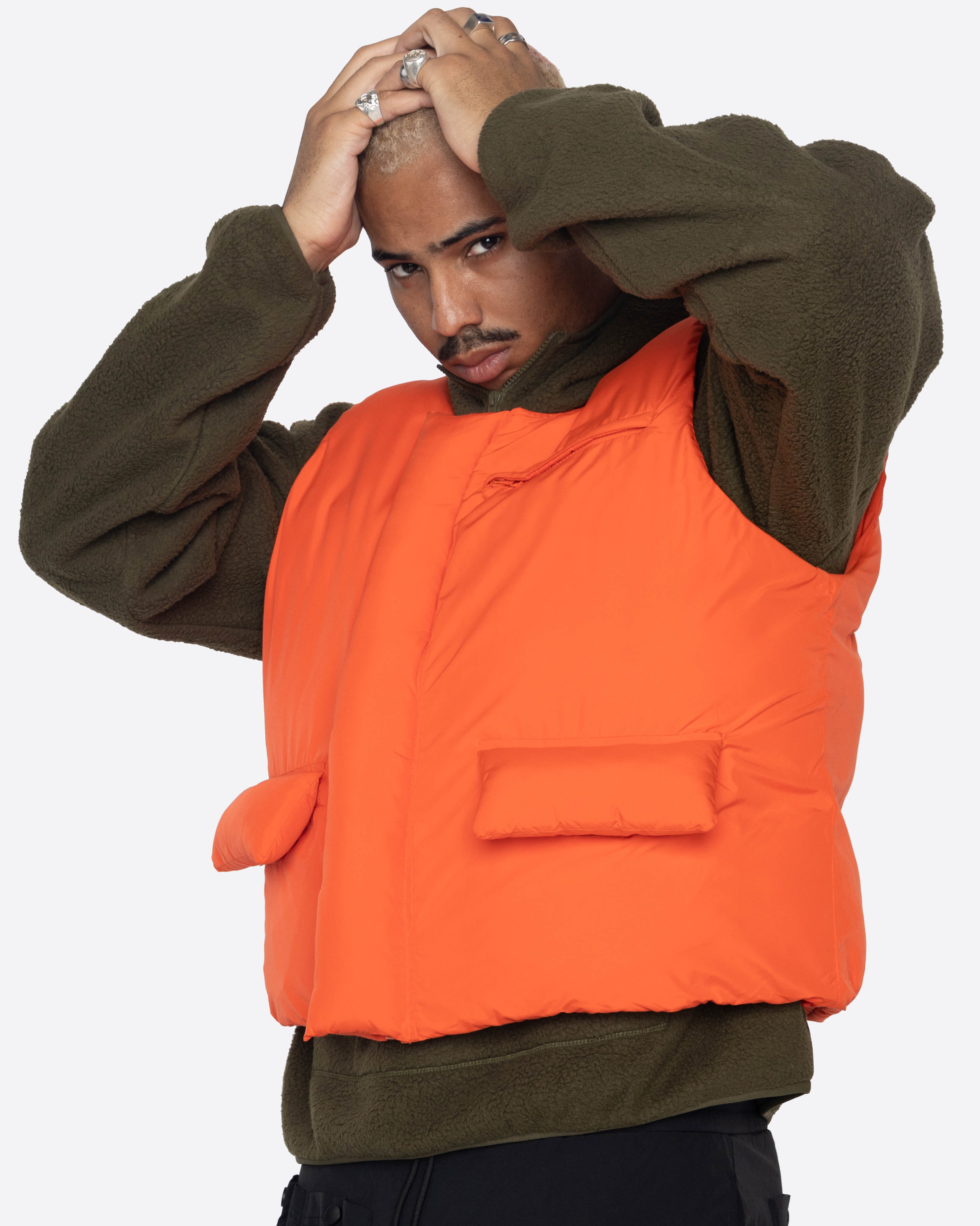 EPTM BUBBLE VEST-ORANGE