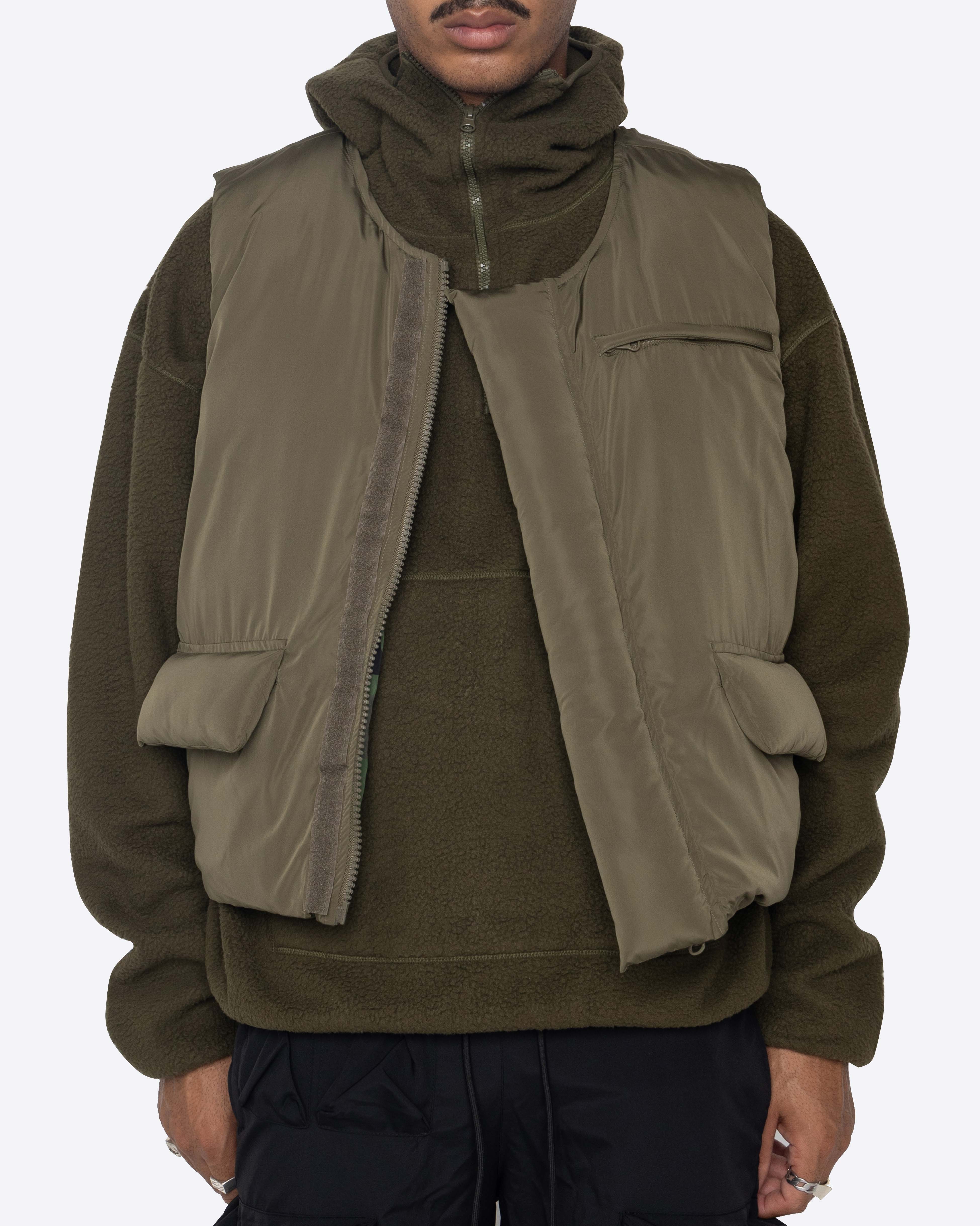 EPTM BUBBLE VEST-OLIVE