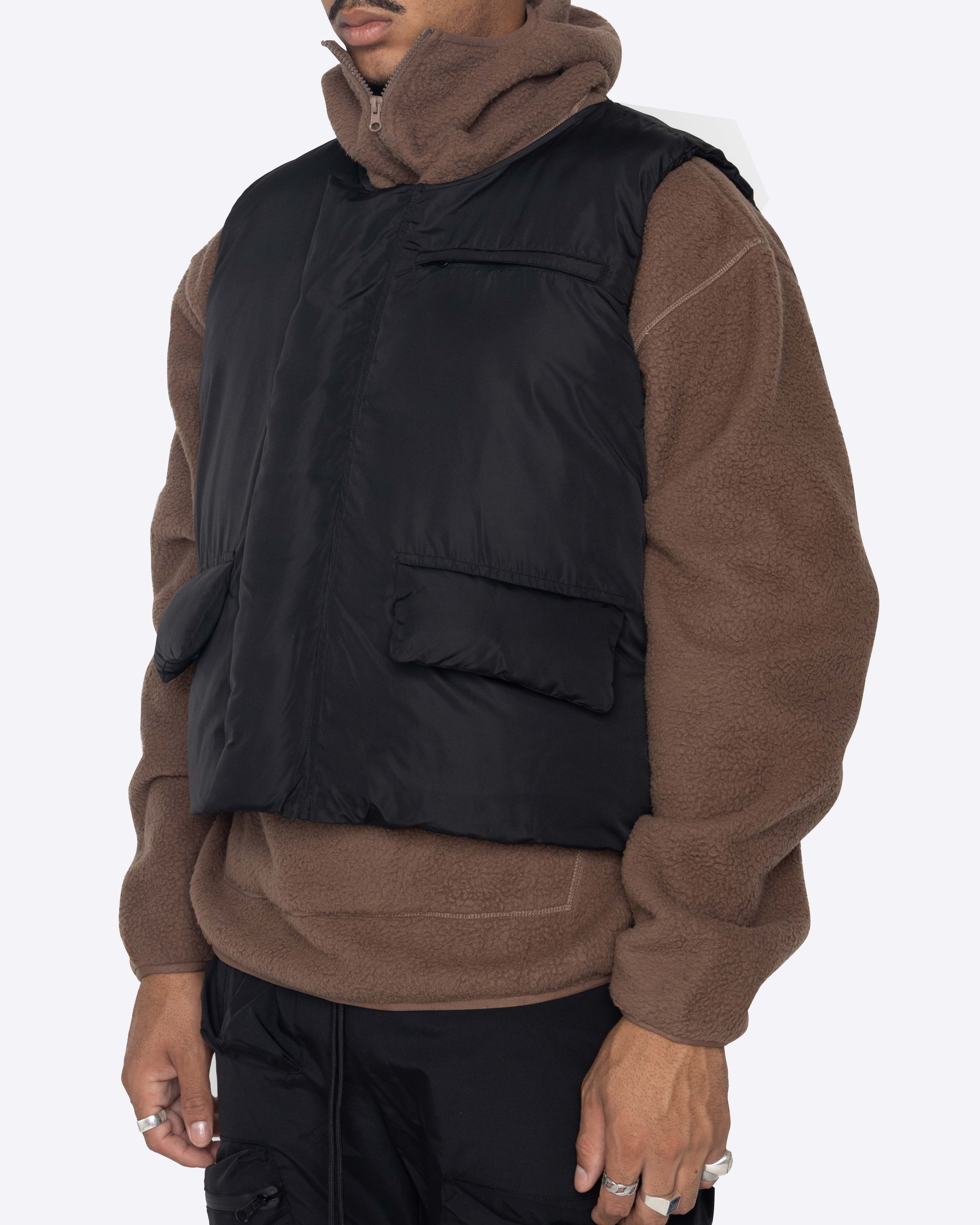 EPTM BUBBLE VEST-BLACK